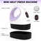 Mini Heat Press Machine for T-Shirts, Shoes & Hats, 3 Heat Settings with LED Display & Precise Temp Control, Portable Mini Iron for Sublimation, HTV & DTF Crafting Projects
